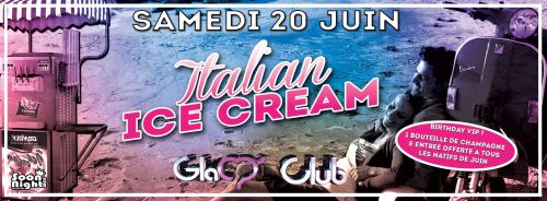 ITALIAN ICE CREAM + BIRTHDAY VIP