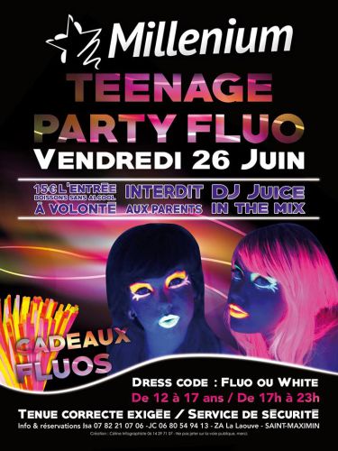 Teenage Party Fluo