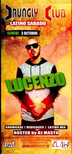 ☆ LUCENZO showcase Latino sabado ☆ warm up by Dj masto