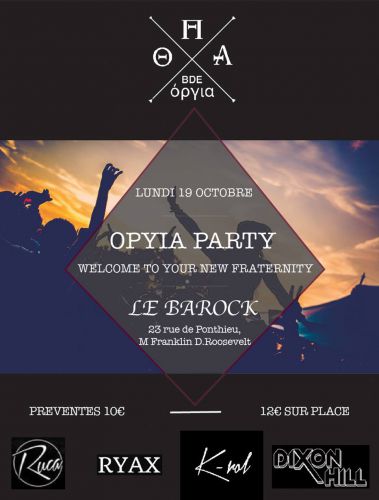 OPYIA PARTY