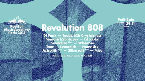 REVOLUTION 808 : DJ Funk, Feadz b2b Crystal Mess + GUESTS