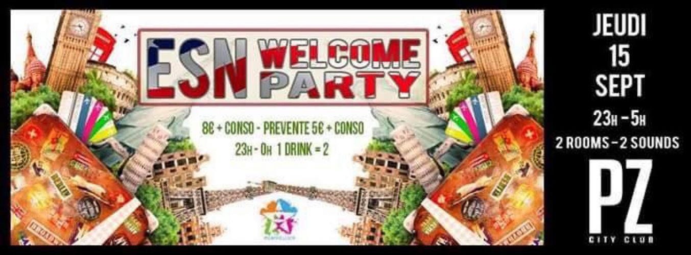 Welcome Party – by ESN Montpellier