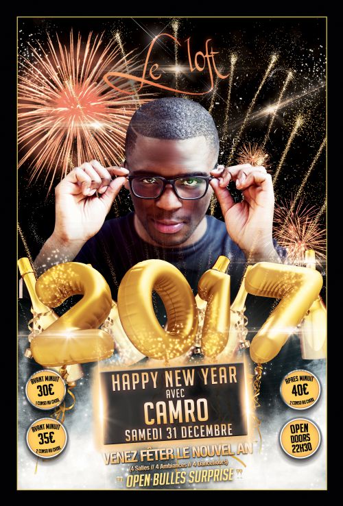 Happy New Year 2017 avec CAMRO