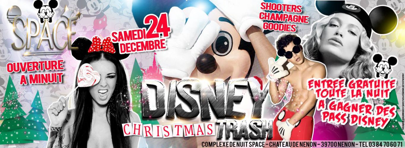 Disney Christmas Trash
