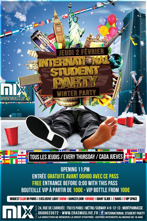 INTERNATIONAL STUDENT PARTY : Winter party
