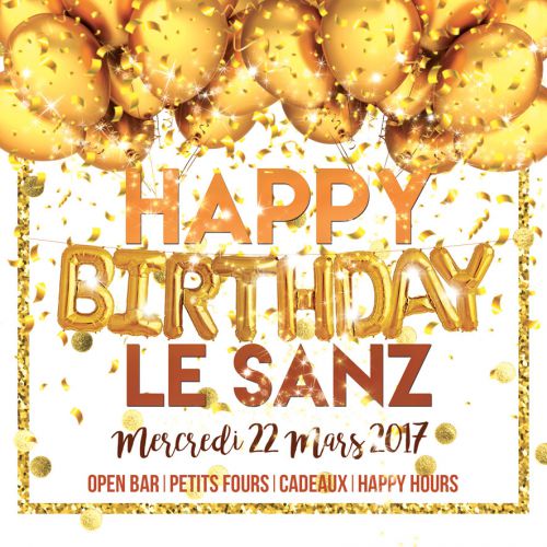 HAPPY BIRTHDAY Le Sanz