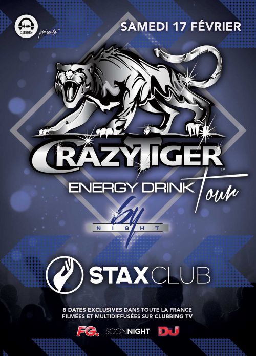 Crazy Tiger Energy Drink Tour