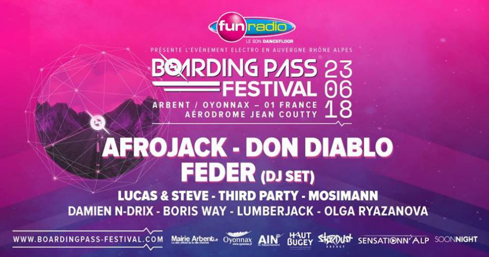 [ Événement annulé ] Boarding Pass Festival