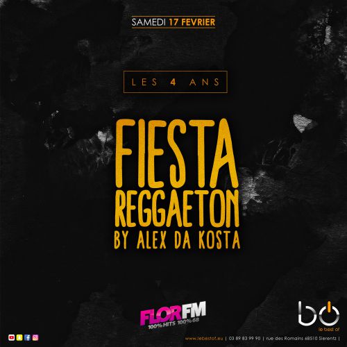 Fiesta Reggaeton – Les 4 ans