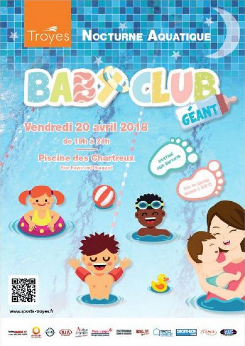 Nocturne aquatique « Baby Club Géant »