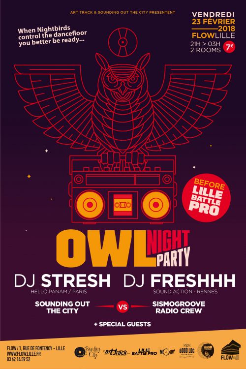 Night Owl Party (Before Lille Battle Pro)