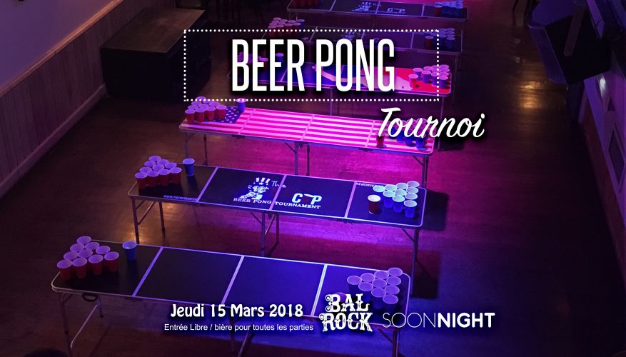 Tournoi de Beer Pong – Jeudi 15 Mars