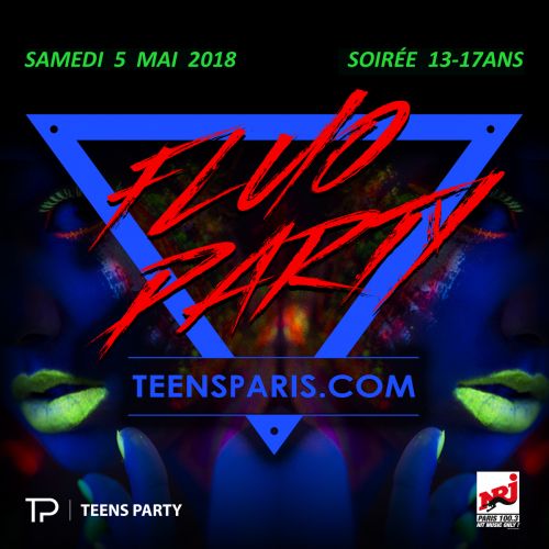 Teens Party Paris – Fluo Party (17h30-23h)