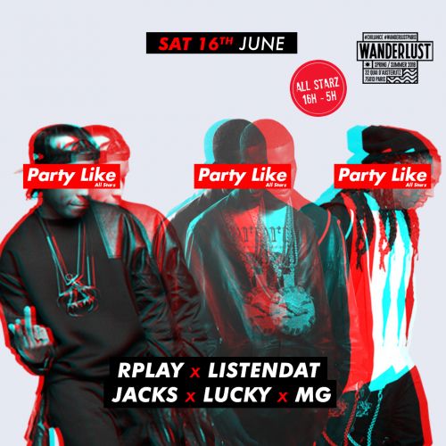 Party Like all starz – Hip hop party @wanderlust