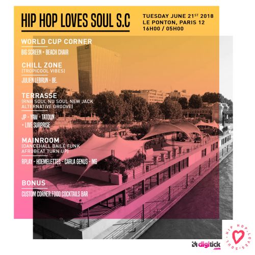 Hip Hop Loves Soul x Fête de la Musique
