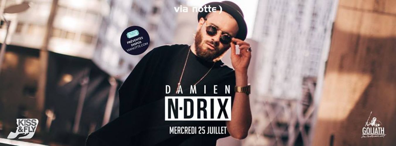 Damien N-Drix at Via Notte