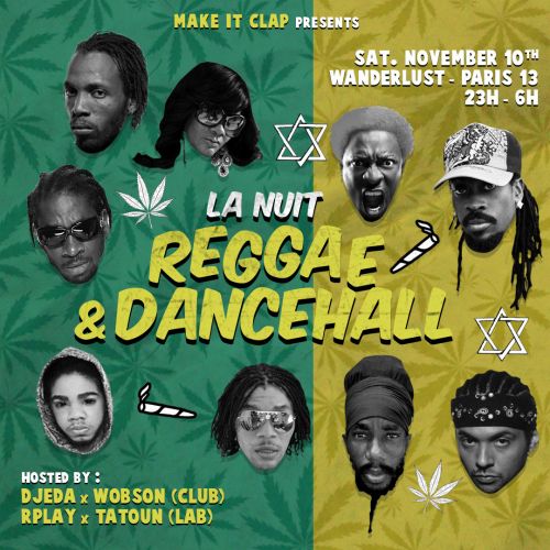 La nuit Reggae & Dancehall
