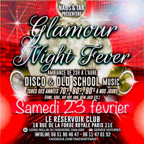 Glamour Night Fever Disco & Old School Music