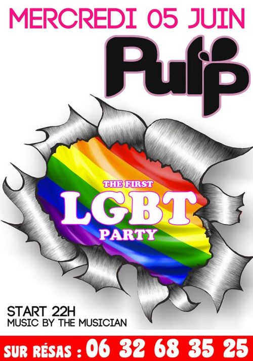 The first LGBT Private Party · Organisé par Le Pulp Toga