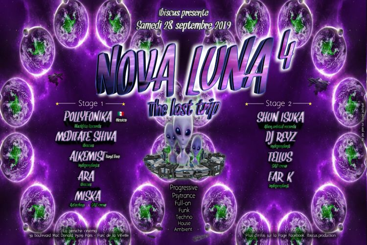 NOVA LUNA 4 – The Last trip – After Techno Parade
