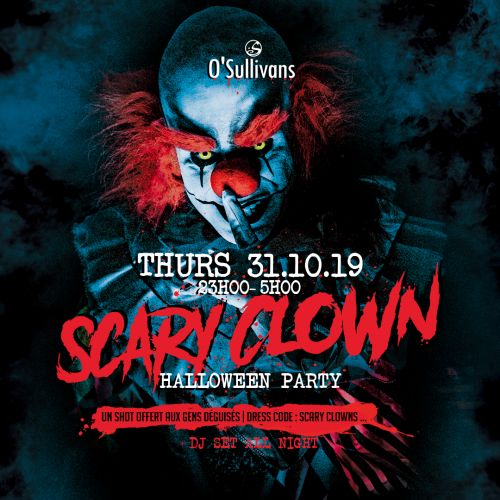 SCARY CLOWNS ll Halloween Party 2k19 by OSGB