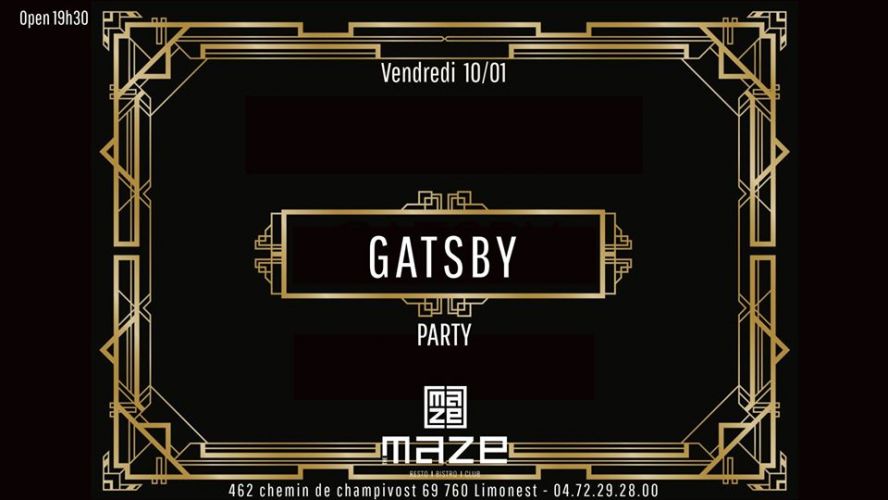 La Gatsby Party du MAZE