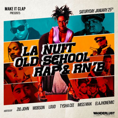 La Nuit Old School Rap et RnB