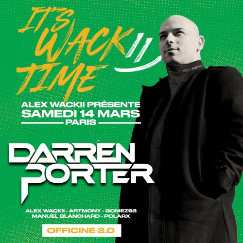 It’s Wackii Time x Darren Porter