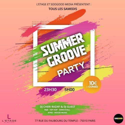 SUMMER GROOVE PARTY