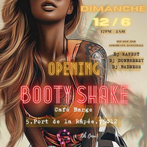 BOOTY SHAKE ! Dancehall Afro Hip-Hop & RnB Party !