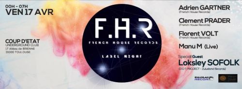French House Records Label Night