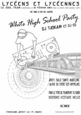 white high scholl party