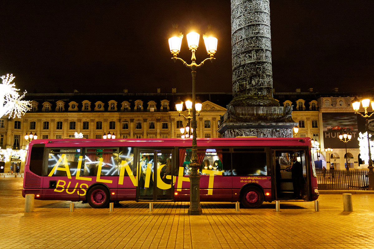 tour bus paris nuit