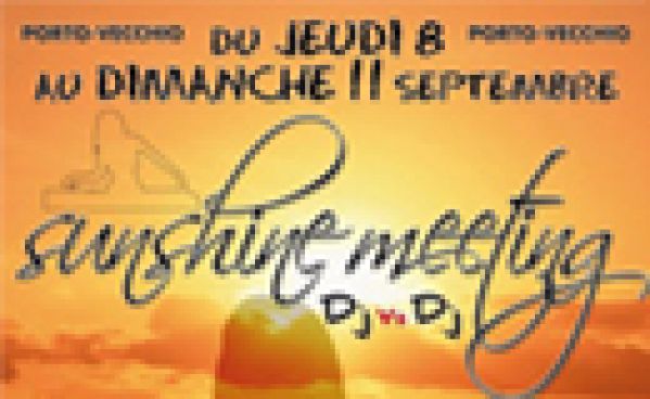 Sunshine Meeting @ Les Beaux Arts Bar Du 08 au 11 Septembre