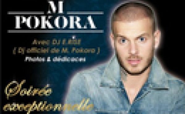 M.Pokora en live @ Le Stromboli le 13/05