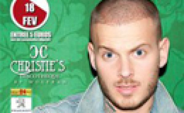 MATT POKORA @ Christie’s le 18/02