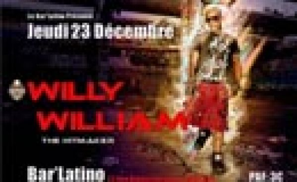 Willy William @ Bar Latino le 23/12