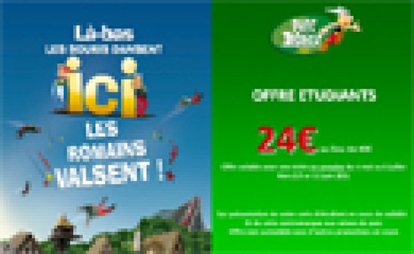 Parc Asterix 2011 – Offre Etudiante