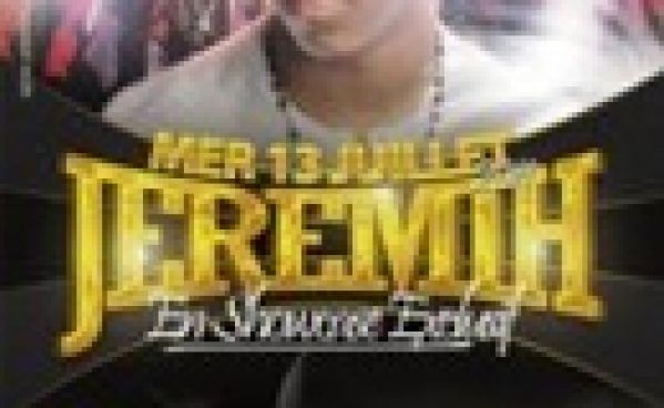 JEREMIH en showcase MERCREDI 13 JUILLET @ RED ROOM