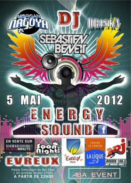 ENERGY SOUND avec Morgan Nagoya, Sebastien Benett et Oriska !