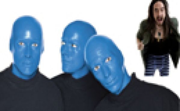 Le Blue Man Group & Steve Aoki à Vegas pour l’EDC