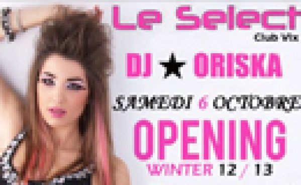Grand Opening avec Dj ORISKA
