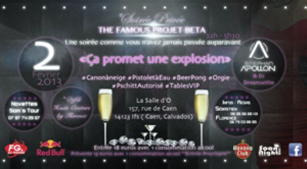 The Famous Projet Beta @ Salle d’O