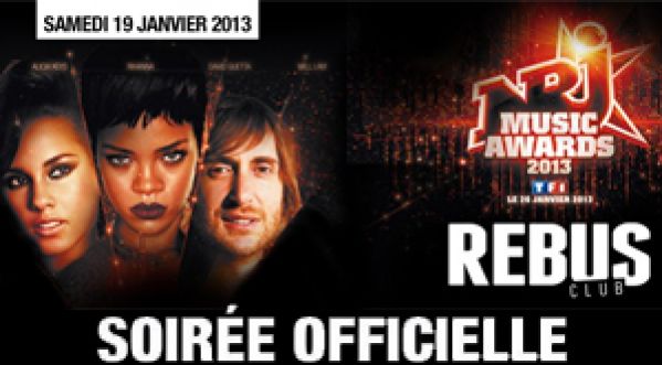 Nrj music awards 2013 – official party – Rebus Club