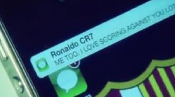 Quand Messi Clashe Ronaldo par SMS !