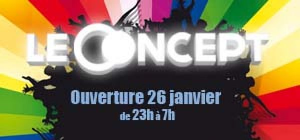 Soirée d’inauguration au concept