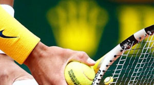 Nadal, Ben Stiller, del Potro et une fillette jouent au tennis