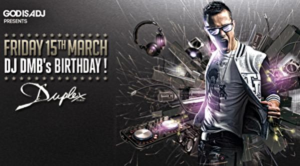 GOD IS A DJ speciale MixMove et Dj DMB’s Birthday au Duplex vendredi 15 mars 2013 !