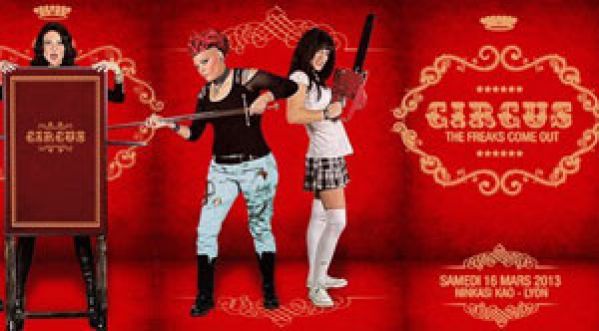 Gagne ta place pour la soirée Circus – The Freaks Comes Out !!