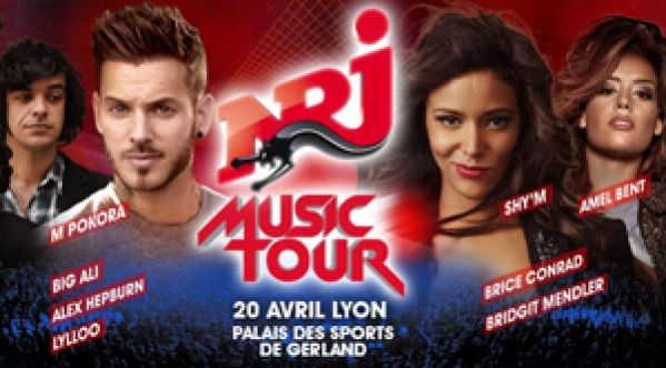 Gagne tes places pour NRJ MUSIC TOUR de LYON le 20 avril